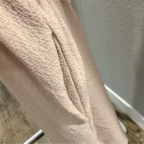 LUSH Rose Pink Duster Trench Jacket with Belt - Picture 5 of 7